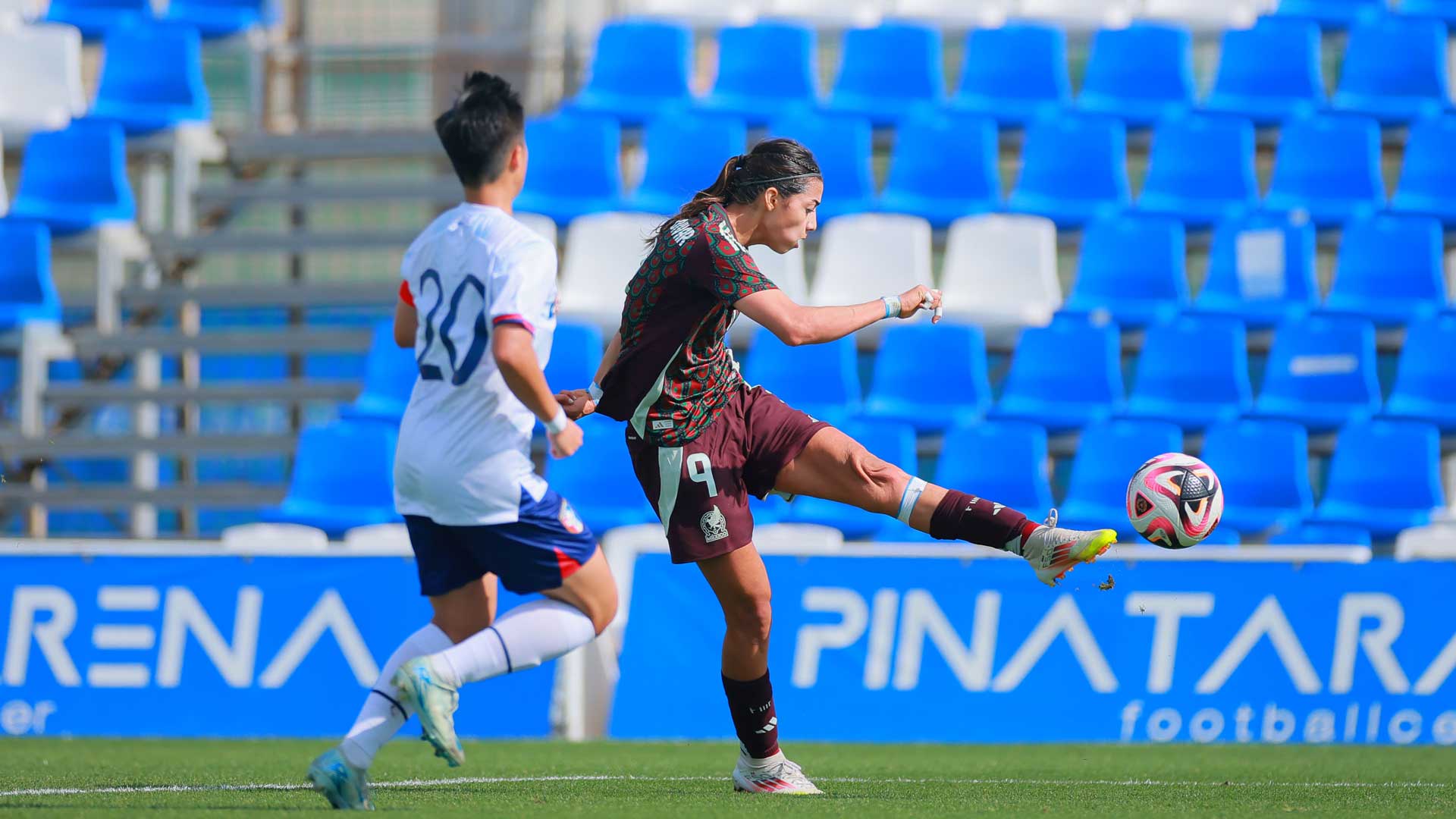 Montse Saldívar brilla con doblete en la goleada de México ante China Taipéi